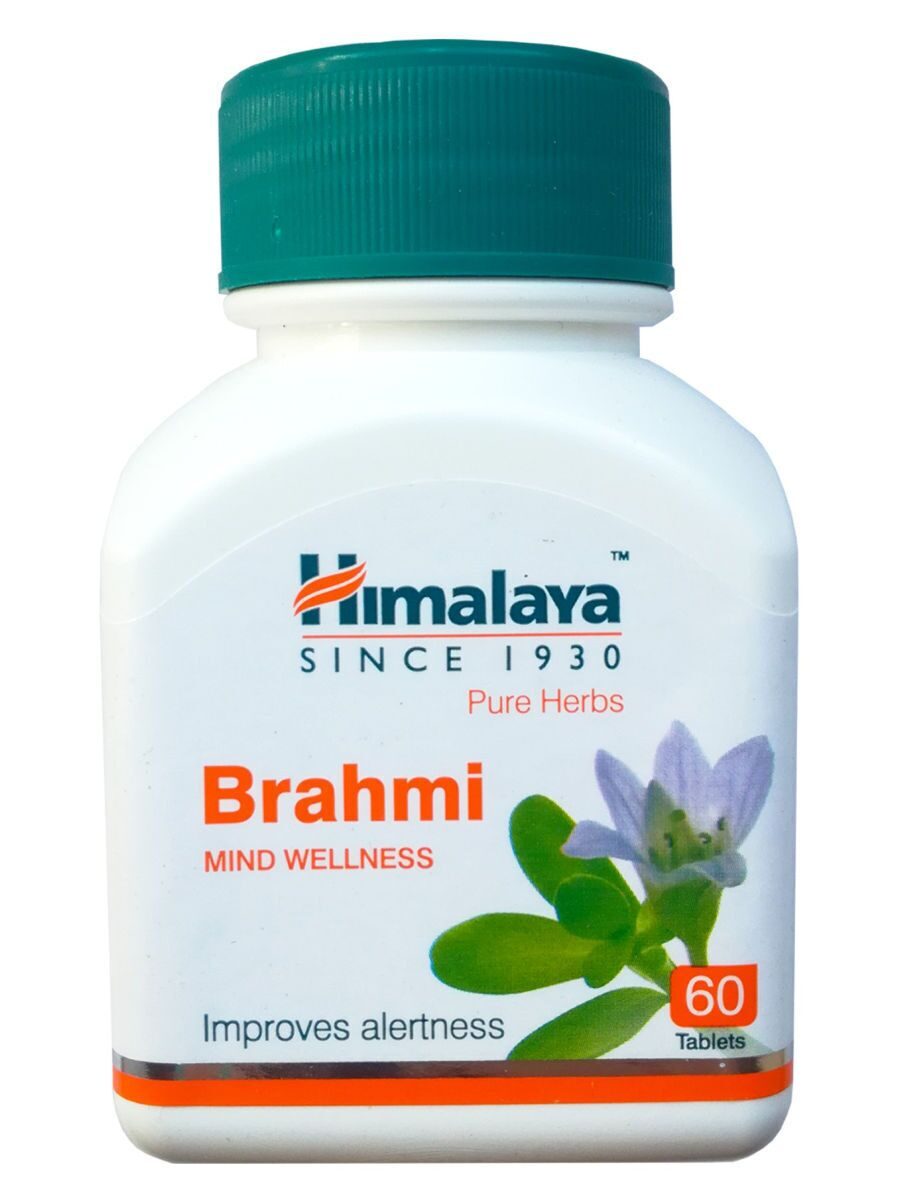 БРАХМИ (BRAHMI) УЛУЧШЕНИЕ ПАМЯТИ, ХИМАЛАЯ (HIMALAYA), 60 ТАБ ...