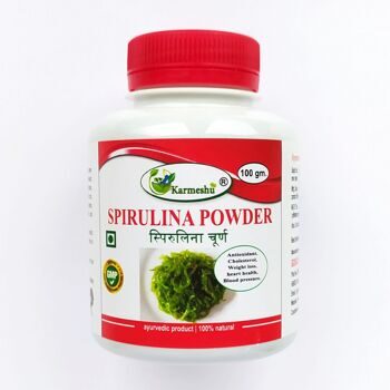 Спирулина Чурна, Spirulina Churna, Кармешу, Karmeshu, 100 гр