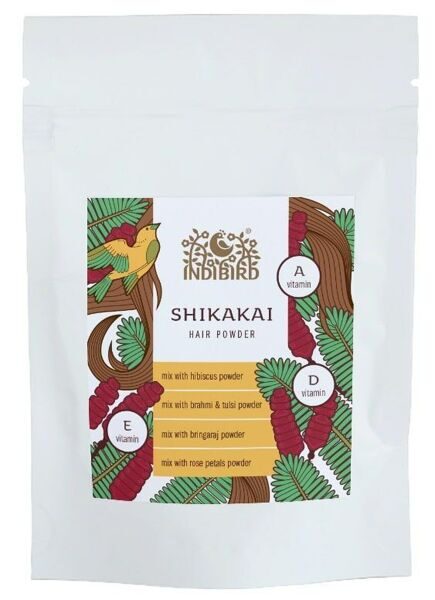 Порошок для волос Шикакай (Shikakai Hair Powder) Indibird, 50г