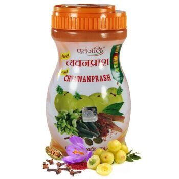 Чаванпраш с шафраном (Chyawanprash with Saffron),  Патанджали (Patanjali), 500 гр