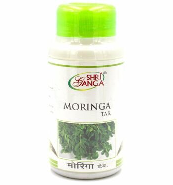 Моринга (Moringa) противовоспалительное средство, антиоксидант,  Шри Ганга (Shri Ganga), 60 таб.