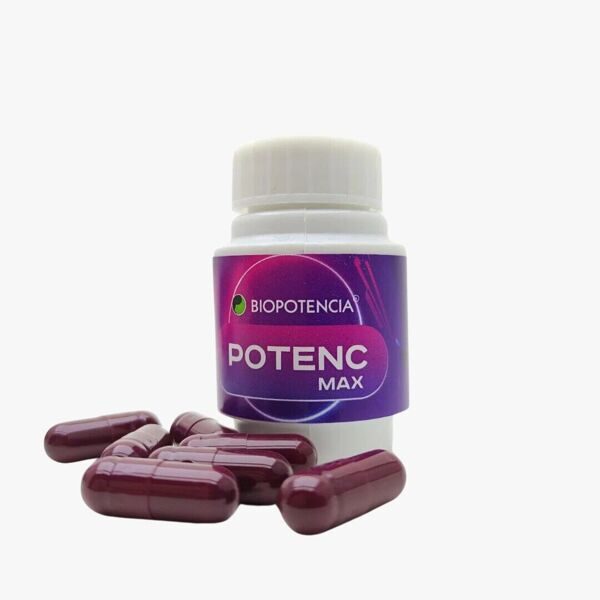 Potenc Max, Потенция Макс, препарат для повышения потенции, 8 шт