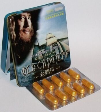 Старый капитан, Old Captain, для повышения потенции, 10 шт