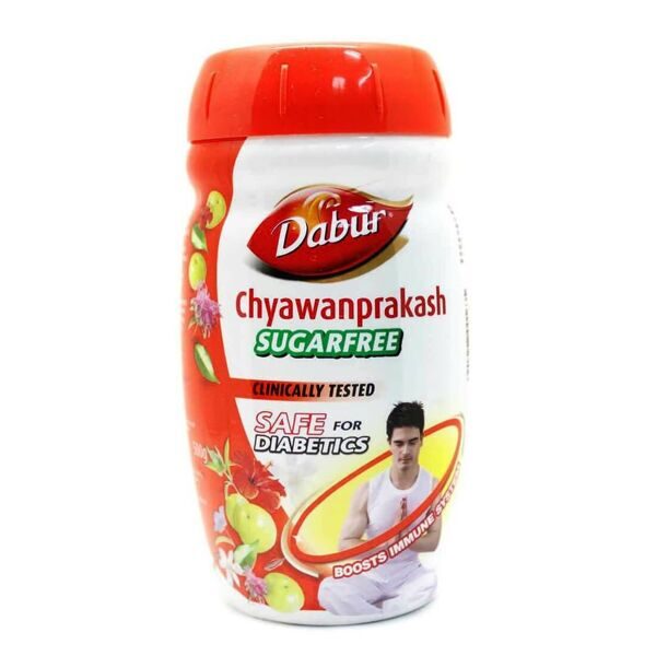 ЧАВАНПРАШ БЕЗ САХАРА ЧАВАНПРАКАШ (CHYAWANPRAKASH SUGARFREE), ДЛЯ ИММУНИТЕТА, ДАБУР (DABUR), 500 ГР.