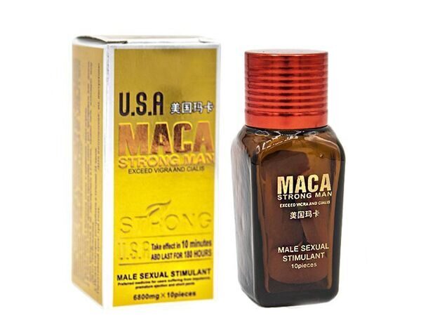 Maca Strong Man,Мака стронг мэн, для повышения потенции, 10 таб.