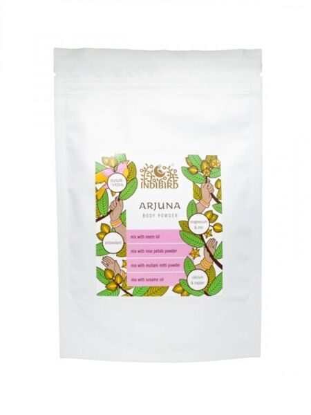 Порошок для тела Арджуна (Arjuna Body Powder) Indibird, 100 г