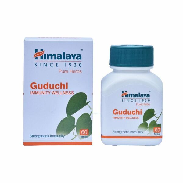 Гудучи (Guduchi), противовирусное средство, Himalaya Herbals, 60 таб