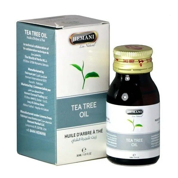 Масло Чайного Дерева (Tea tree Oil) Hemani, 30 мл